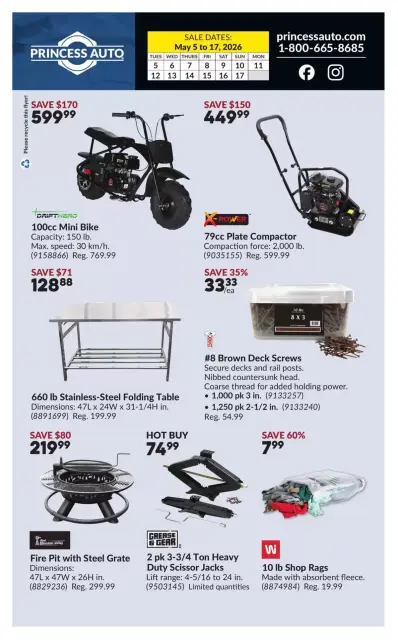 Princess Auto Canada offers from 5 to 17 May 2026 Discounts and promotions - Page 2