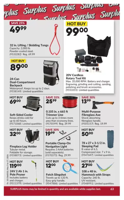 Princess Auto Canada offers from 5 to 17 May 2026 Discounts and promotions - Page 69