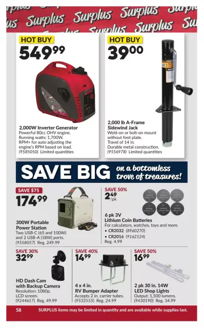 Princess Auto Canada offers from 5 to 17 May 2026 Discounts and promotions - Page 64
