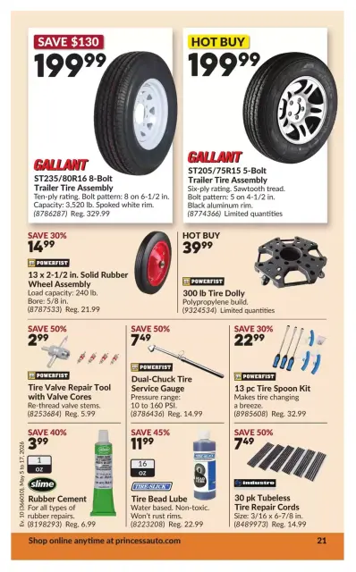 Princess Auto Canada offers from 5 to 17 May 2026 Discounts and promotions - Page 27