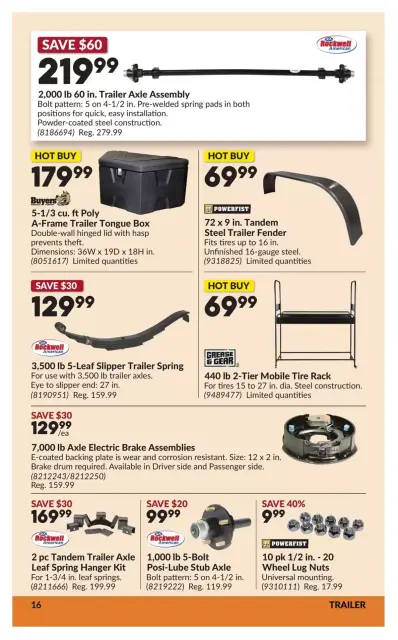 Princess Auto Canada offers from 5 to 17 May 2026 Discounts and promotions - Page 22