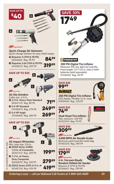 Princess Auto Canada offers from 5 to 17 May 2026 Discounts and promotions - Page 75