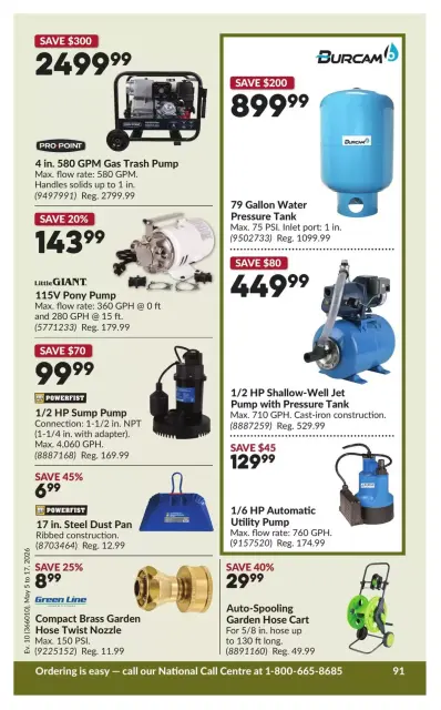 Princess Auto Canada offers from 5 to 17 May 2026 Discounts and promotions - Page 97