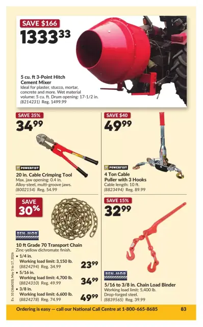 Princess Auto Canada offers from 5 to 17 May 2026 Discounts and promotions - Page 89
