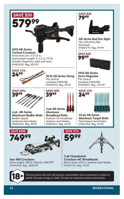 Princess Auto Canada offers from 5 to 17 May 2026 Discounts and promotions - Page 20