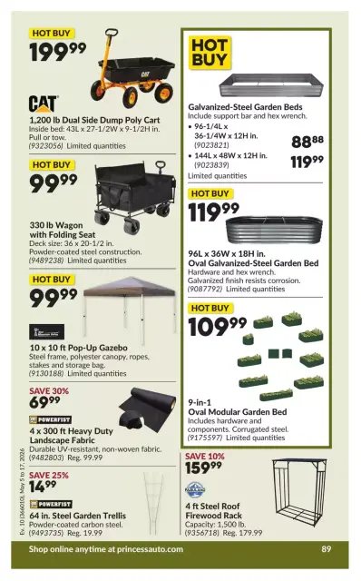 Princess Auto Canada offers from 5 to 17 May 2026 Discounts and promotions - Page 95