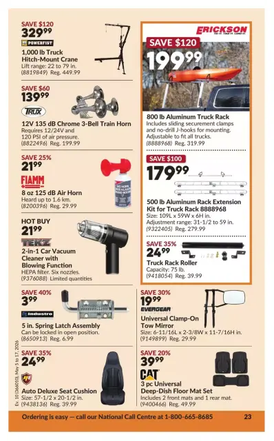 Princess Auto Canada offers from 5 to 17 May 2026 Discounts and promotions - Page 29
