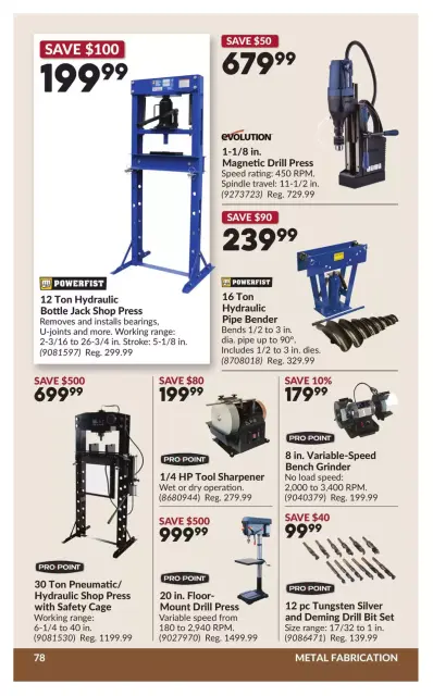 Princess Auto Canada offers from 5 to 17 May 2026 Discounts and promotions - Page 84