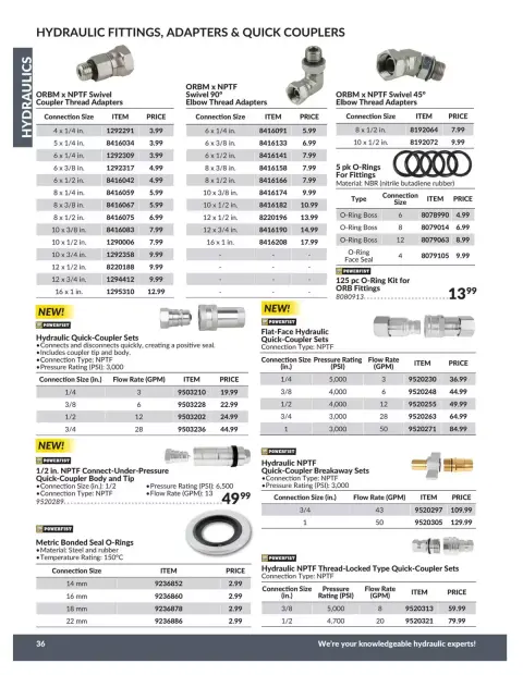 Princess Auto Canada offers from 21 April 2026 to 21 April 2027 HYDRAULICS DEALS - Page 39