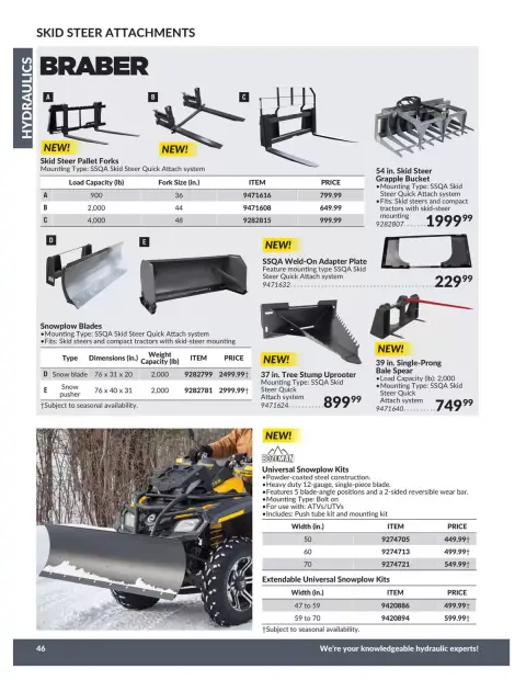 Princess Auto Canada offers from 21 April 2026 to 21 April 2027 HYDRAULICS DEALS - Page 49