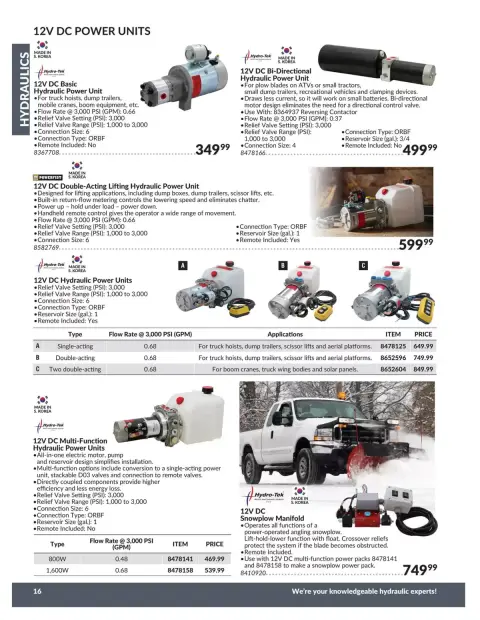 Princess Auto Canada offers from 21 April 2026 to 21 April 2027 HYDRAULICS DEALS - Page 17