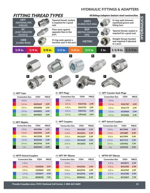 Princess Auto Canada offers from 21 April 2026 to 21 April 2027 HYDRAULICS DEALS - Page 34