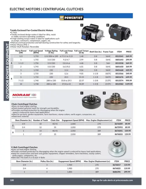 Princess Auto Canada offers from 21 April 2026 to 21 April 2027 OUTDOOR POWER EQUIPMENT DEALS - Page 54