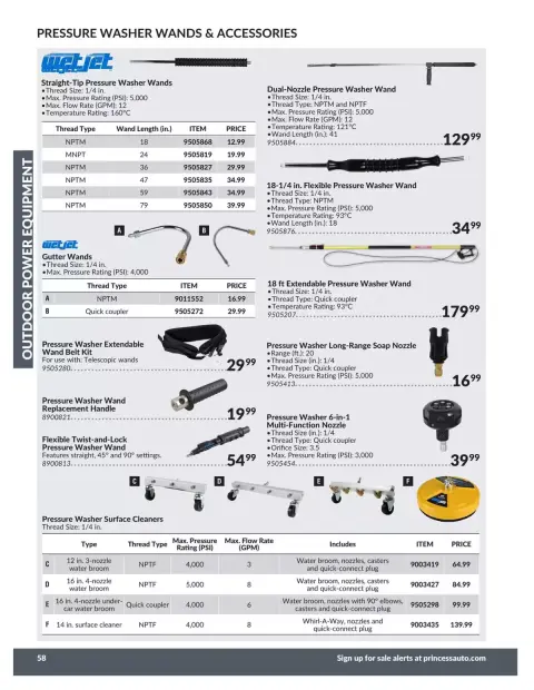 Princess Auto Canada offers from 21 April 2026 to 21 April 2027 OUTDOOR POWER EQUIPMENT DEALS - Page 10