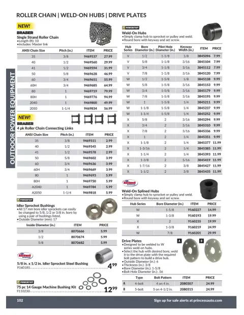 Princess Auto Canada offers from 21 April 2026 to 21 April 2027 OUTDOOR POWER EQUIPMENT DEALS - Page 56