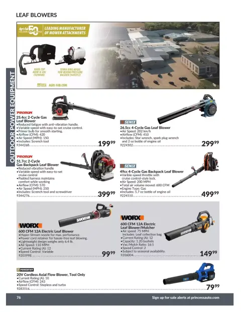 Princess Auto Canada offers from 21 April 2026 to 21 April 2027 OUTDOOR POWER EQUIPMENT DEALS - Page 28