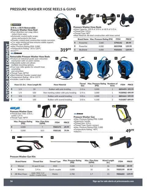 Princess Auto Canada offers from 21 April 2026 to 21 April 2027 OUTDOOR POWER EQUIPMENT DEALS - Page 8