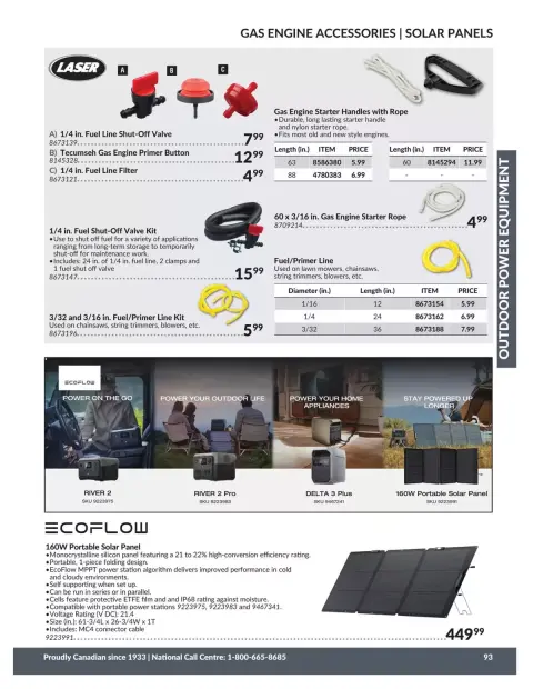 Princess Auto Canada offers from 21 April 2026 to 21 April 2027 OUTDOOR POWER EQUIPMENT DEALS - Page 47