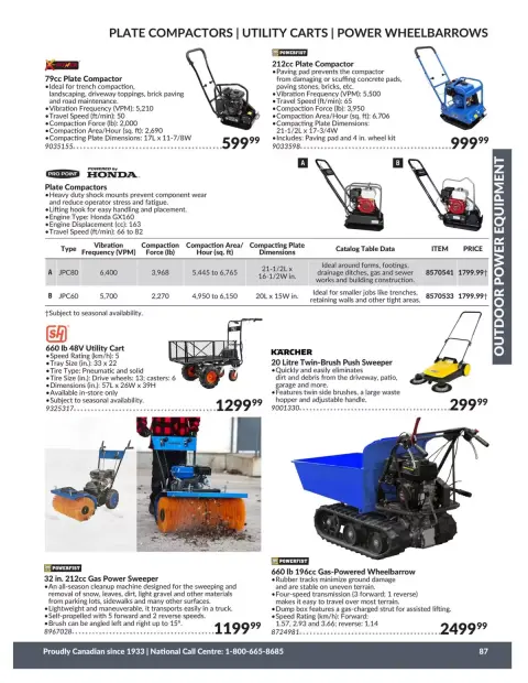 Princess Auto Canada offers from 21 April 2026 to 21 April 2027 OUTDOOR POWER EQUIPMENT DEALS - Page 41