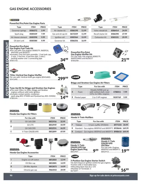 Princess Auto Canada offers from 21 April 2026 to 21 April 2027 OUTDOOR POWER EQUIPMENT DEALS - Page 44