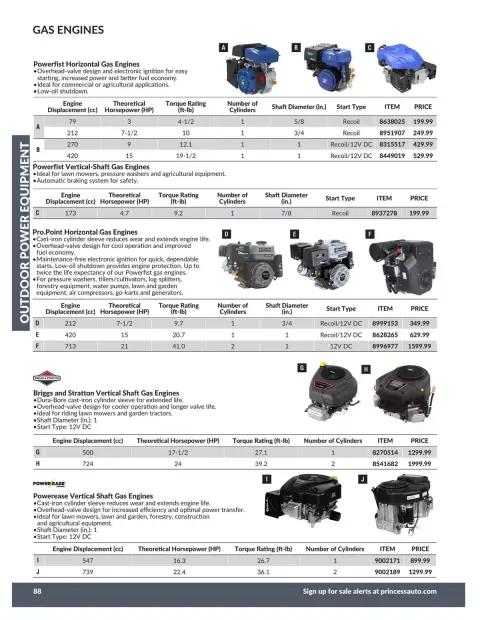 Princess Auto Canada offers from 21 April 2026 to 21 April 2027 OUTDOOR POWER EQUIPMENT DEALS - Page 42
