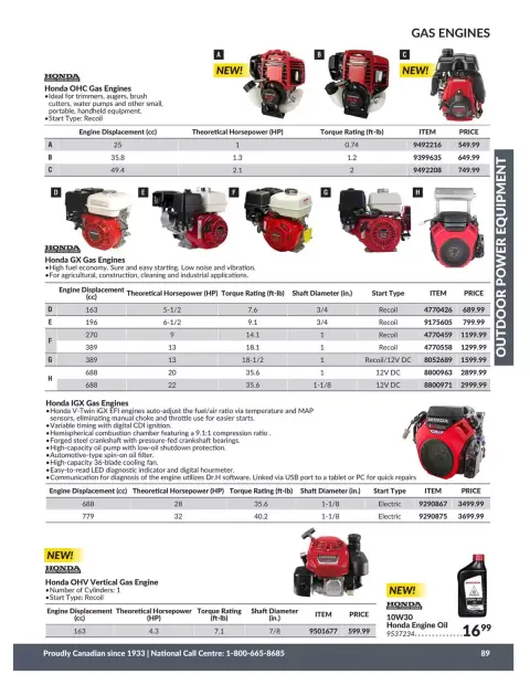 Princess Auto Canada offers from 21 April 2026 to 21 April 2027 OUTDOOR POWER EQUIPMENT DEALS - Page 43