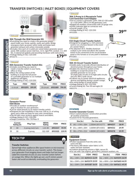 Princess Auto Canada offers from 21 April 2026 to 21 April 2027 OUTDOOR POWER EQUIPMENT DEALS - Page 52