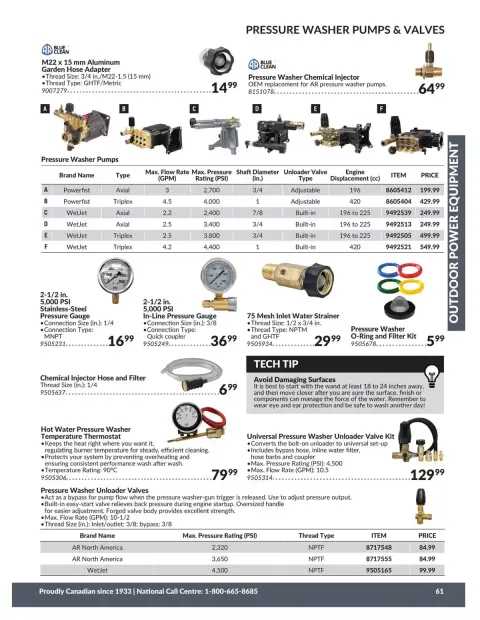 Princess Auto Canada offers from 21 April 2026 to 21 April 2027 OUTDOOR POWER EQUIPMENT DEALS - Page 13