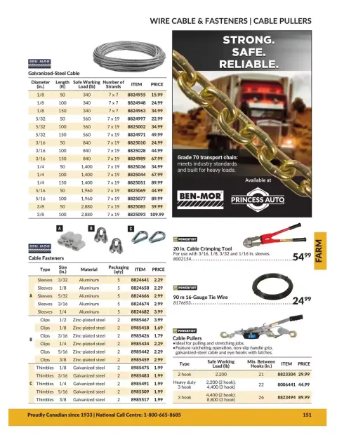 Princess Auto Canada offers from 21 April 2026 to 21 April 2027 FARM DEALS - Page 43