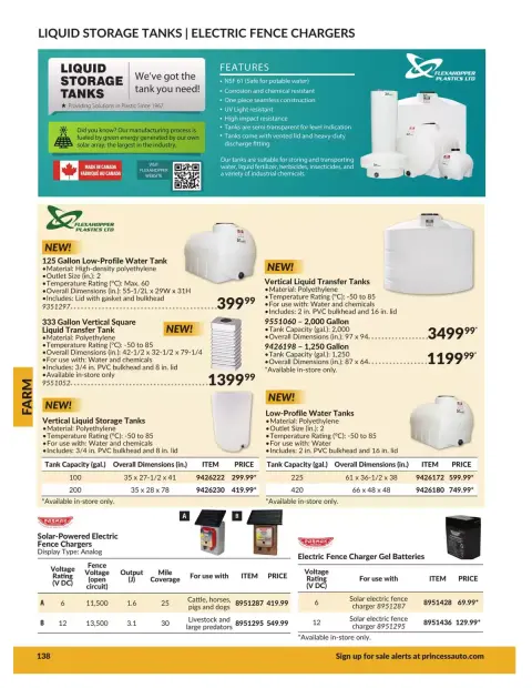 Princess Auto Canada offers from 21 April 2026 to 21 April 2027 FARM DEALS - Page 28
