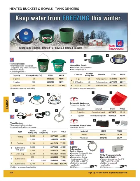 Princess Auto Canada offers from 21 April 2026 to 21 April 2027 FARM DEALS - Page 24