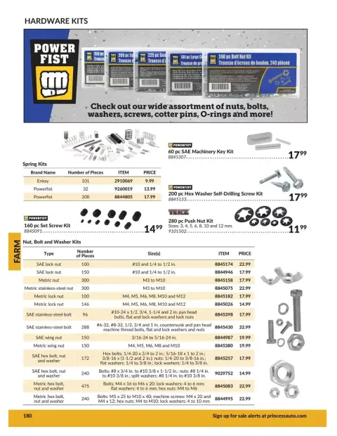 Princess Auto Canada offers from 21 April 2026 to 21 April 2027 FARM DEALS - Page 72