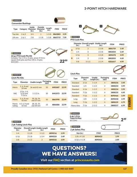 Princess Auto Canada offers from 21 April 2026 to 21 April 2027 FARM DEALS - Page 17