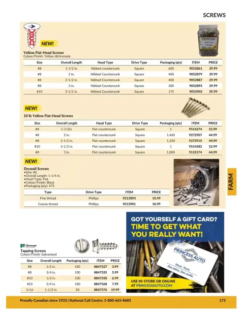 Princess Auto Canada offers from 21 April 2026 to 21 April 2027 FARM DEALS - Page 65