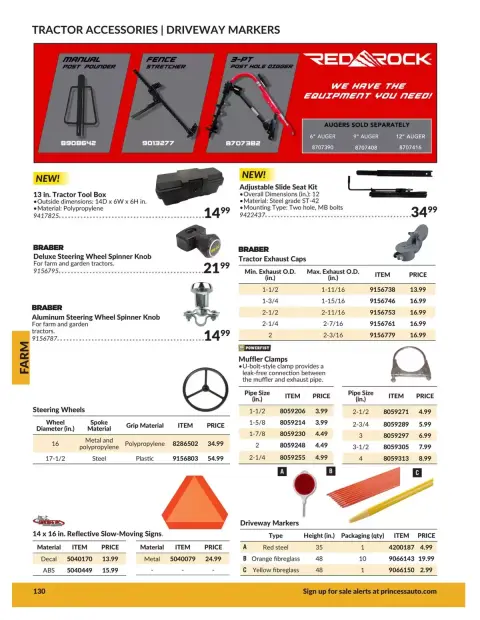Princess Auto Canada offers from 21 April 2026 to 21 April 2027 FARM DEALS - Page 20