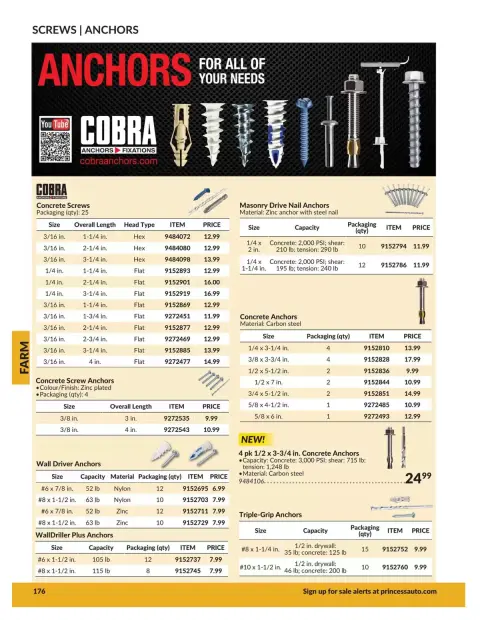 Princess Auto Canada offers from 21 April 2026 to 21 April 2027 FARM DEALS - Page 68