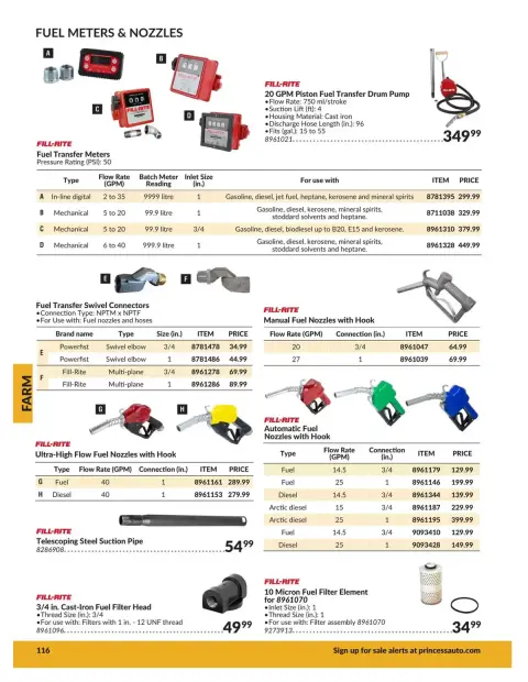 Princess Auto Canada offers from 21 April 2026 to 21 April 2027 FARM DEALS - Page 6