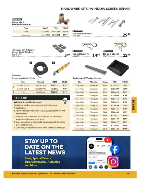 Princess Auto Canada offers from 21 April 2026 to 21 April 2027 FARM DEALS - Page 73