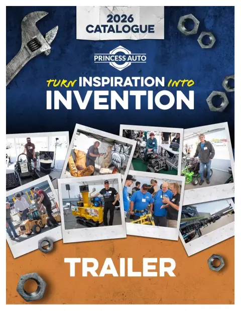 Princess Auto Canada offers from 21 April 2026 to 21 April 2027 TRAILER DEALS - Page 1