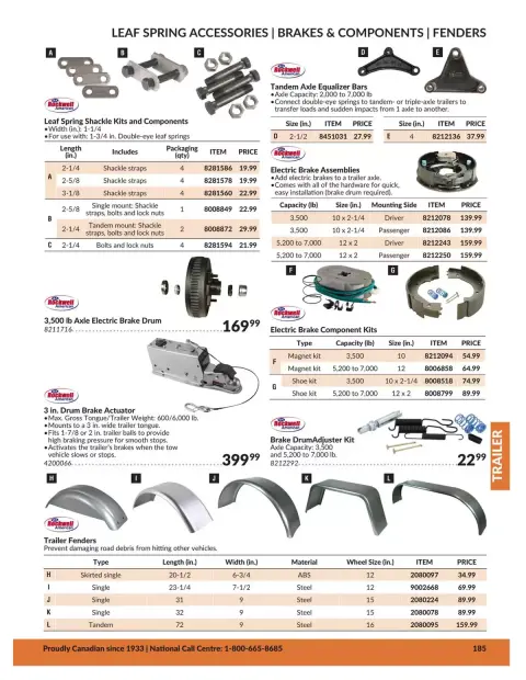 Princess Auto Canada offers from 21 April 2026 to 21 April 2027 TRAILER DEALS - Page 6