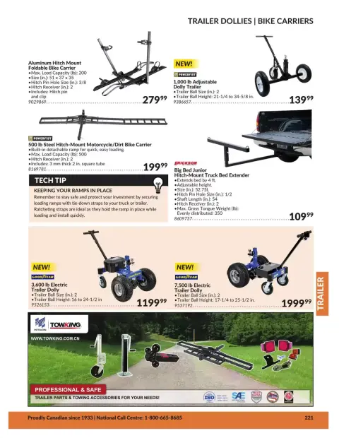Princess Auto Canada offers from 21 April 2026 to 21 April 2027 TRAILER DEALS - Page 44
