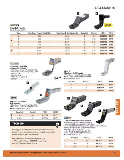 Princess Auto Canada offers from 21 April 2026 to 21 April 2027 TRAILER DEALS - Page 36