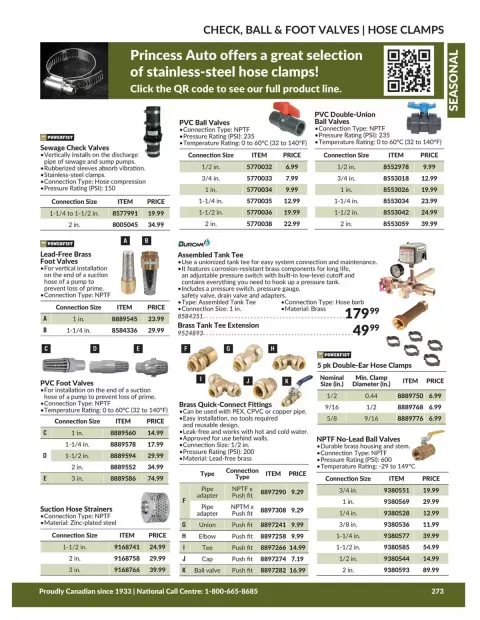 Princess Auto Canada offers from 21 April 2026 to 21 April 2027 SEASONAL DEALS - Page 14