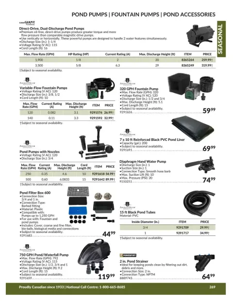 Princess Auto Canada offers from 21 April 2026 to 21 April 2027 SEASONAL DEALS - Page 10