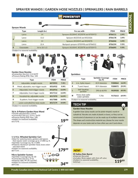 Princess Auto Canada offers from 21 April 2026 to 21 April 2027 SEASONAL DEALS - Page 20