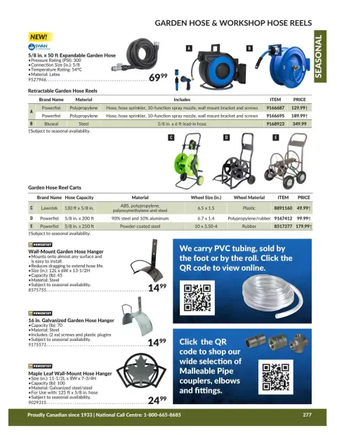 Princess Auto Canada offers from 21 April 2026 to 21 April 2027 SEASONAL DEALS - Page 18