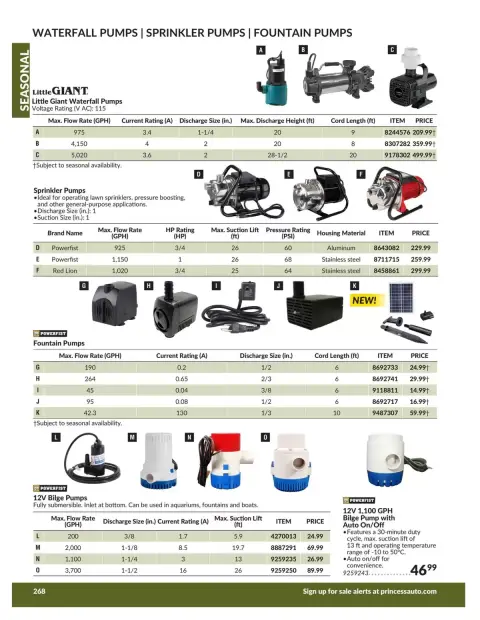 Princess Auto Canada offers from 21 April 2026 to 21 April 2027 SEASONAL DEALS - Page 9