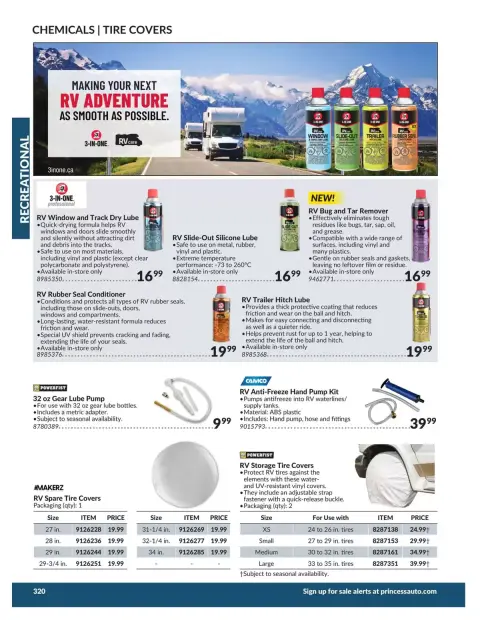 Princess Auto Canada offers from 21 April 2026 to 21 April 2027 RECREATIONAL DEALS - Page 9