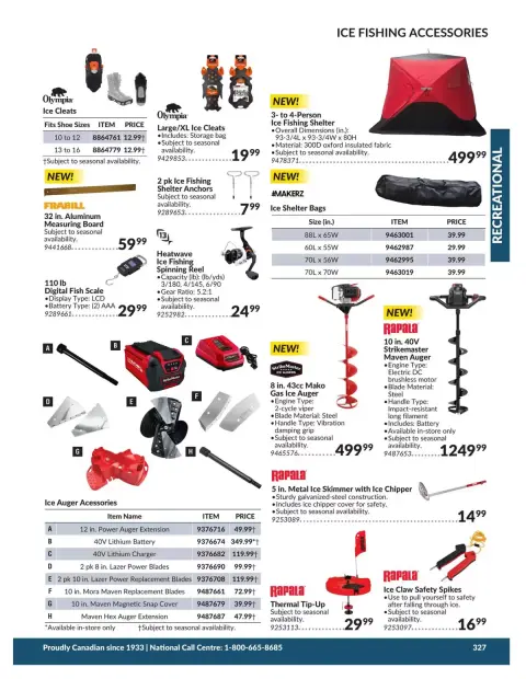 Princess Auto Canada offers from 21 April 2026 to 21 April 2027 RECREATIONAL DEALS - Page 16