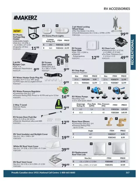 Princess Auto Canada offers from 21 April 2026 to 21 April 2027 RECREATIONAL DEALS - Page 6